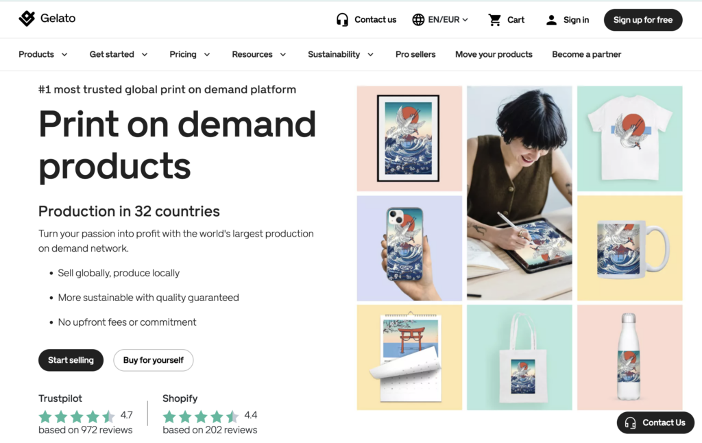 21 Best Selling Print on Demand Products - Shopify Canada